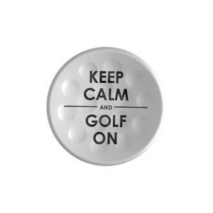 TWiNTEE Keep calm and golf on golf tee